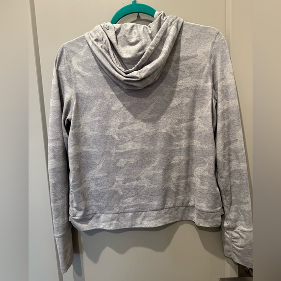 Vuori Light Gray Women's Cowl Neck Sweater - Picture 2 of 3